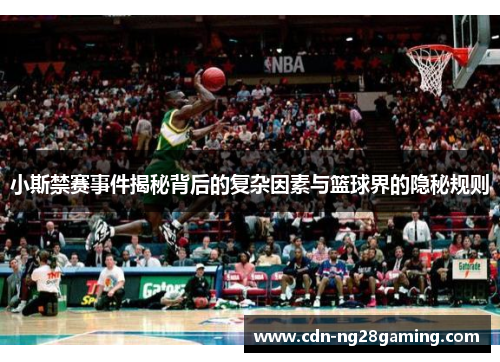 小斯禁赛事件揭秘背后的复杂因素与篮球界的隐秘规则